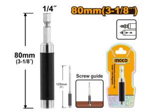 Prolongador Para Atornillador 1/4" 80Mm