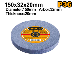 Piedra Amoladora De Banco 150X32X20Mm Grano 36