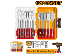 Set 12 Mechas Planas Para Madera 152Mm