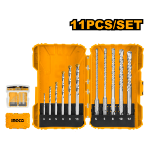Set 11 Mechas Mamposteria Comun Y Sds Plus