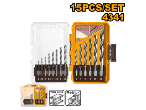 Set De 15 Mechas P/Metal Hss 4341