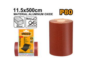 Rollo Lija Grano 80 11.5X500Cm