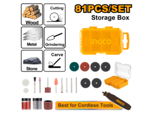 Set 81Pcs Accesorios De Uso General Para Mini Torno