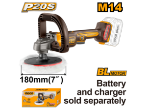 Lustra Pulidora A Bateria 7" 20V P20S Brushless S/Bat