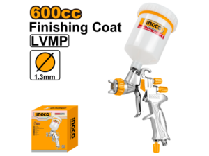 Pistola De Pintar 600Cc 1.3Mm Para Acabado Final