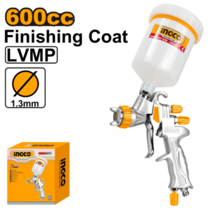 Pistola De Pintar 600Cc 1.3Mm Para Acabado Final