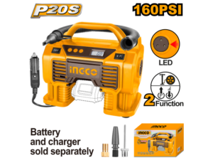 Compresor Inglador Litio 20V