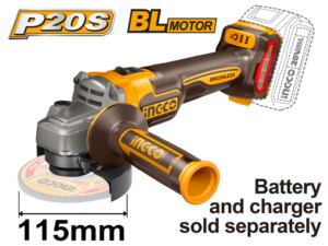 Amoladora 20V Brushless 4 1/2 115M