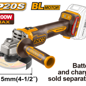 Amoladora Angular 4½" 115Mm A Bat 20V P20S 1200W  Brushless Motor