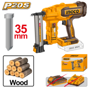 CLAVADORA A BATERÍA P20S 20V 35MM C/ACCESORIOS