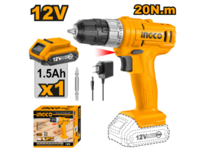 Atornillador 12 Volt 20Nm Bat X 1.5Ah