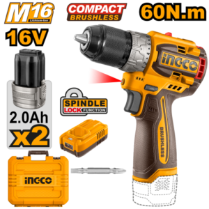 ATORNILLADOR COMPACT A BATERIA 16V M16 C 2 BAT CARG VALIJA