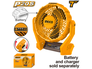 Ventilador A Bateria  7"  20V P20S Sin Bat Sin Carg