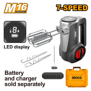 Batidora Manual A Bateria 16V M16 Sin Bat  Sin Carg