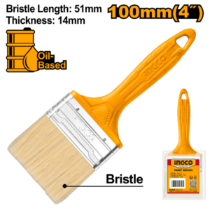 Pincel 4" Mango Amarillo