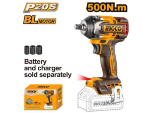 Llave De Impcato 500Nm 20V P20S Bl Sin Bat Sin Carg Ingco Ciwli20501