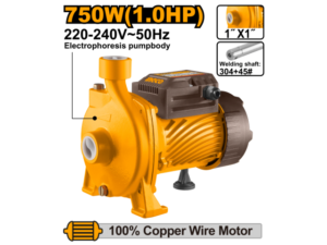 Bomba Centrifuga 1Hp750W 125L/Min 32M 220-240V Ingco Cpm75068