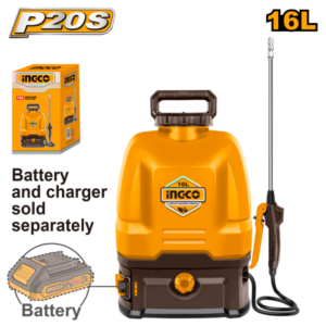 Pulverizador Fumigador De Mochila 16Lts A Bateria 20V P20S S/Bat