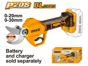 Tijera De Poda A Bateria 20-30Mm 20V P20S Brushless S/Bat