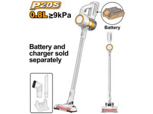 Aspiradora Ciclonica 0.8L 9Kpa P20S Bateria  20V Sin Bat Sin Carg Ingco Cvli20061