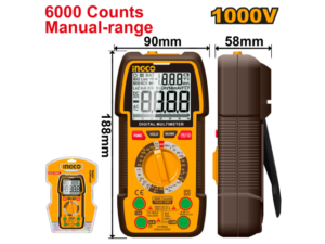 Tester Multimetro 1000V Ac/Dc Digital