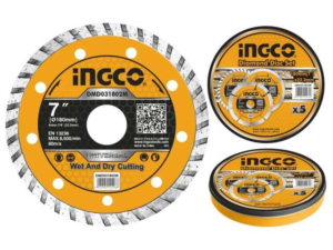 Disco Turbo Lata X5 Pcs 7" X 22.2Mm