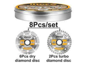 Discos Diamantados Lata
(8Pcs/Set)