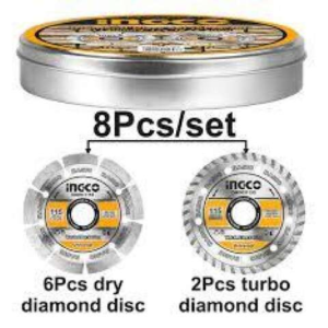 Discos Diamantados Lata
(8Pcs/Set)