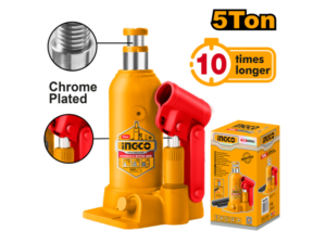 Gato Hidráulico Tipo Botella 5 Ton Ingco Hbj504