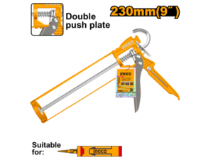 Pistola Aplicar Silicona 9" Mango Aluminio