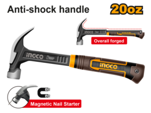 Martillo Uña 560G 355Mm C/Mango Ergonomico