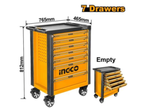 Carro Taller Gabinete 7 Bandejas