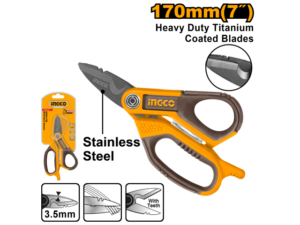 Tijera De Esectricista 7" Uso Rudo Ingco Hes051708
