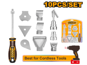 Set X 10 Accesorios Para Pistola De Calor
