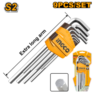 Set De 9Pcs Llave Allen 1,5Mm-10Mm