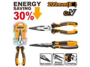 Pinza Punta Fina Energy Saving 30% Cr-V