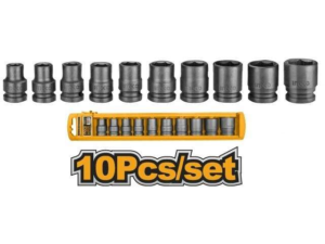 10Pcs 1/2 Impact Socket Set