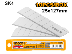 Set X 10 Hoja Repuesto Trincheta Sk4 25X117Mm