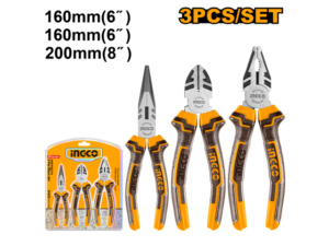 Set X 3 Pinzas Combinada