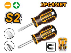 Set X 2 Destornilladores Enano Paleta/Phillips S2