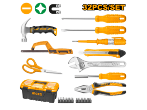 Valija Plastica + Herramientas 32Pcs