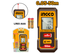 Medidor De Distancia Láser 50M Ingco Hldd0508