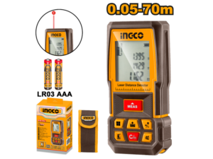 Medidor De Distancia Laser Rango 0.05-70 Mts C/Estuche