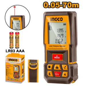 Medidor De Distancia Laser Rango 0.05-70 Mts C/Estuche