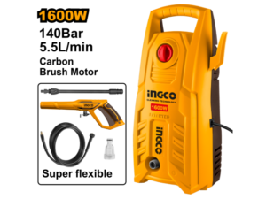 Hidrolavadora 1600W 90Bar Motor A Carbones C/ Autostop