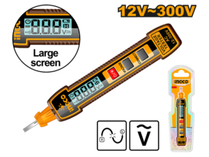 Lapiz Busca Polo Ac 12-300V Display Digital Lcd C/Sonido
