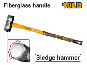 Marron 10Lb 4500G C/Mango De Fibra Ingco Hsm81498