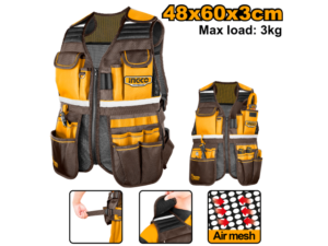 Chaleco Portaherramientas Ajustable C/17 Bolsillos