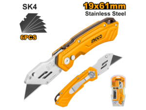 Trincheta Cuchillo Plegable 19X61Mm C 6 Repuestos Sk4