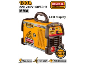 Soldadora Inverter Mma 180A Led Display Igbt Con Accesorios